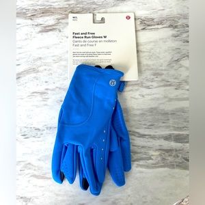 Lululemon Fast and Free Fleece Run Gloves NWT